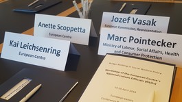 Workshop of the European Centre’s National Liaison Officials (NLOs)