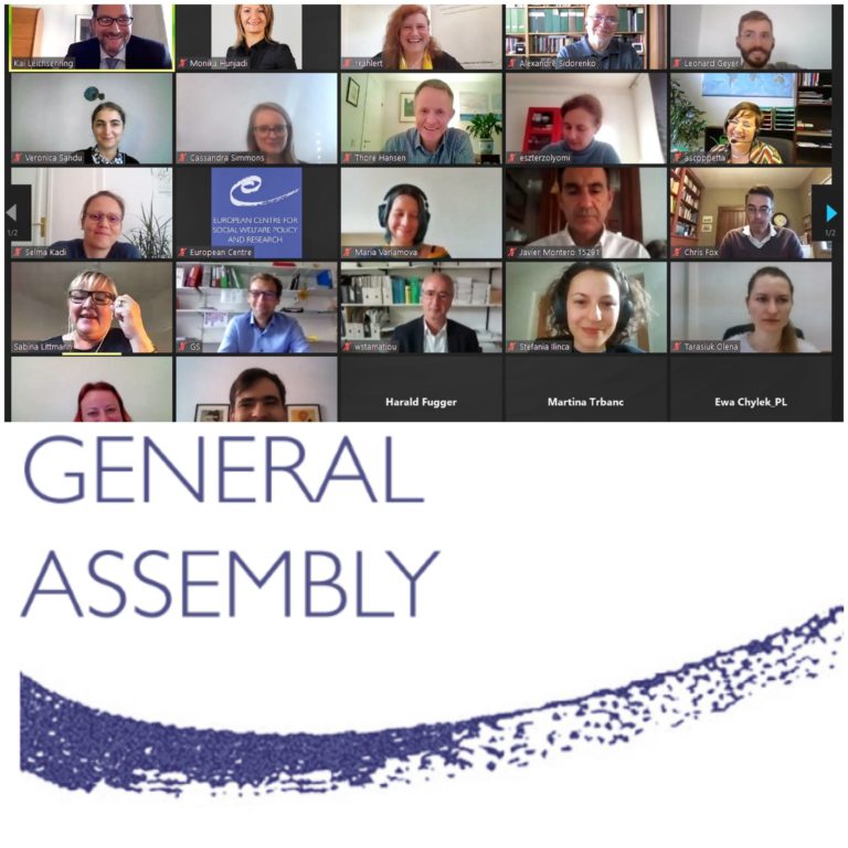 19 – 20/10/21 47th General Assembly Meeting 2021 of the European Centre