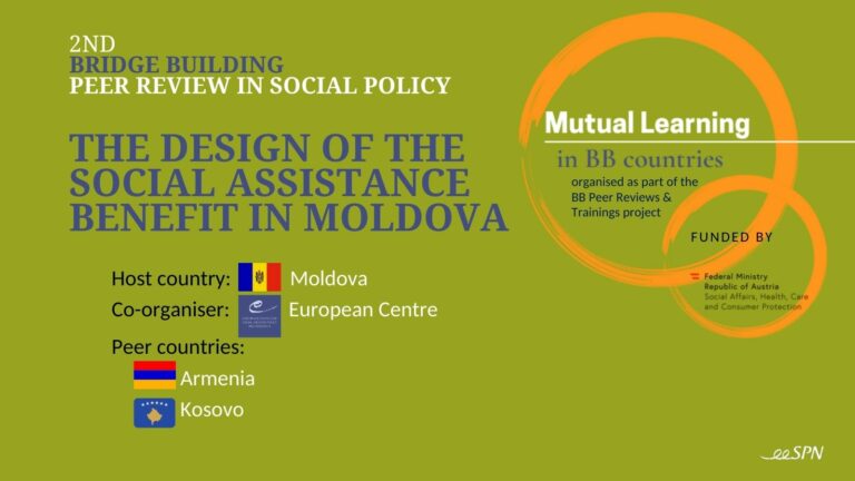 2nd BB Peer Review: The design of the social assistance benefit in Moldova